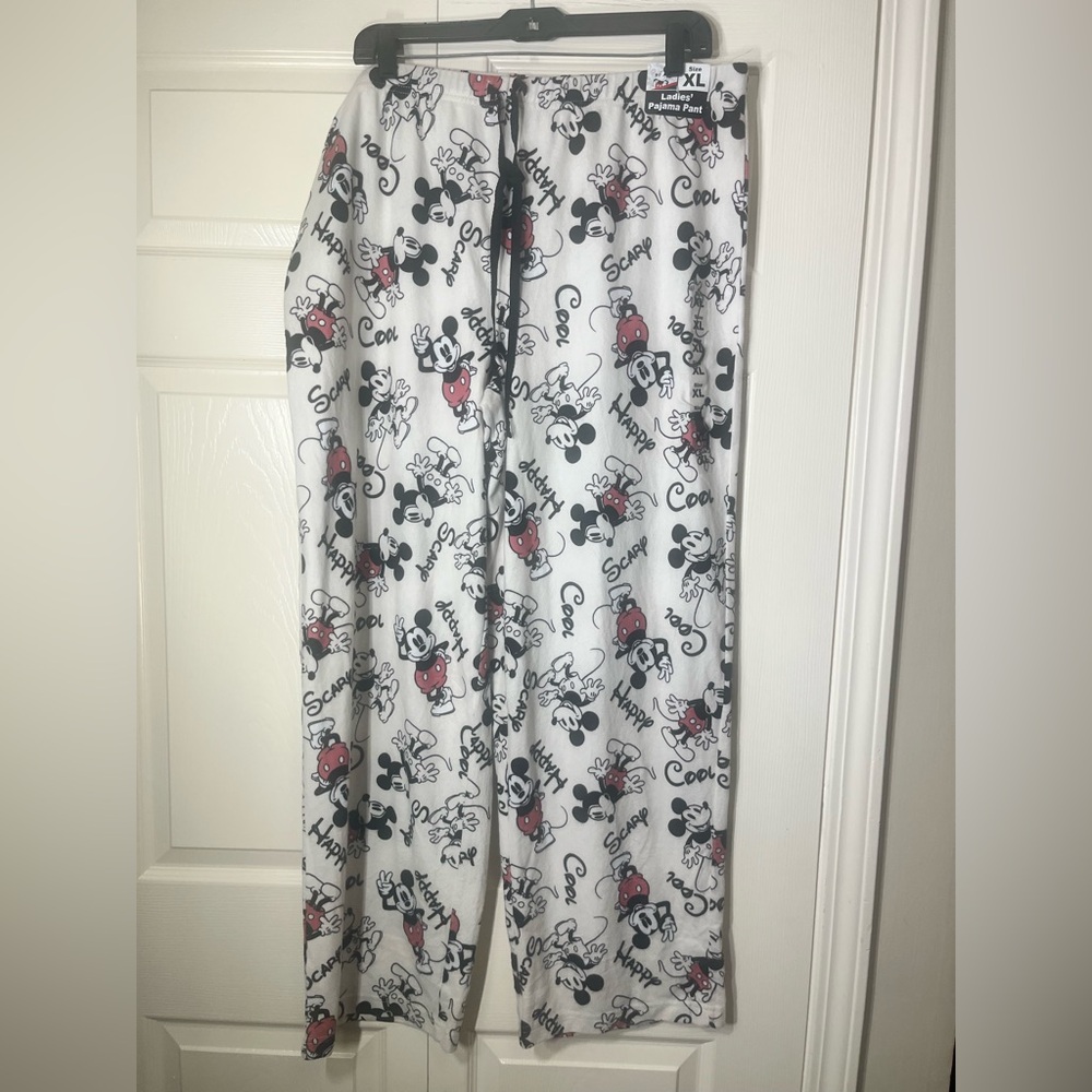 Disney Mickey Mouse Women’s Soft Pajama Pants Size XL Brand New